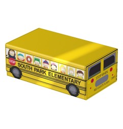 Squaroes - South Park Collectors Case  School Bus
