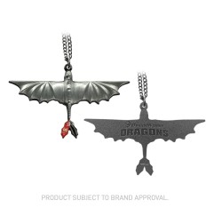 Dragons - Pendentif et collier Krokmou Limited Edition