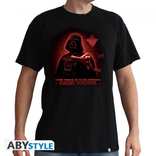 STAR WARS - T-Shirt Dark Vador - Foi homme MC black