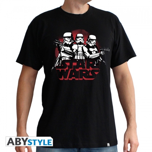 STAR WARS - T-Shirt StormTroopers homme MC black