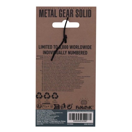Metal Gear Solid - 2 porte-clés Limited Edition
