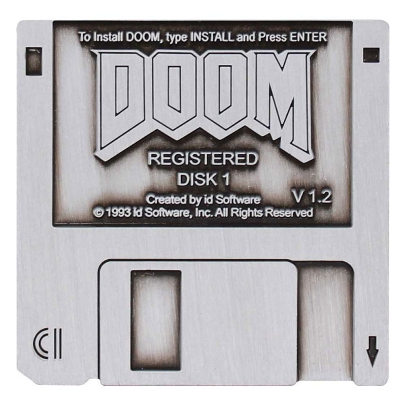 Doom - Pin Floppy Disk Limited Edition