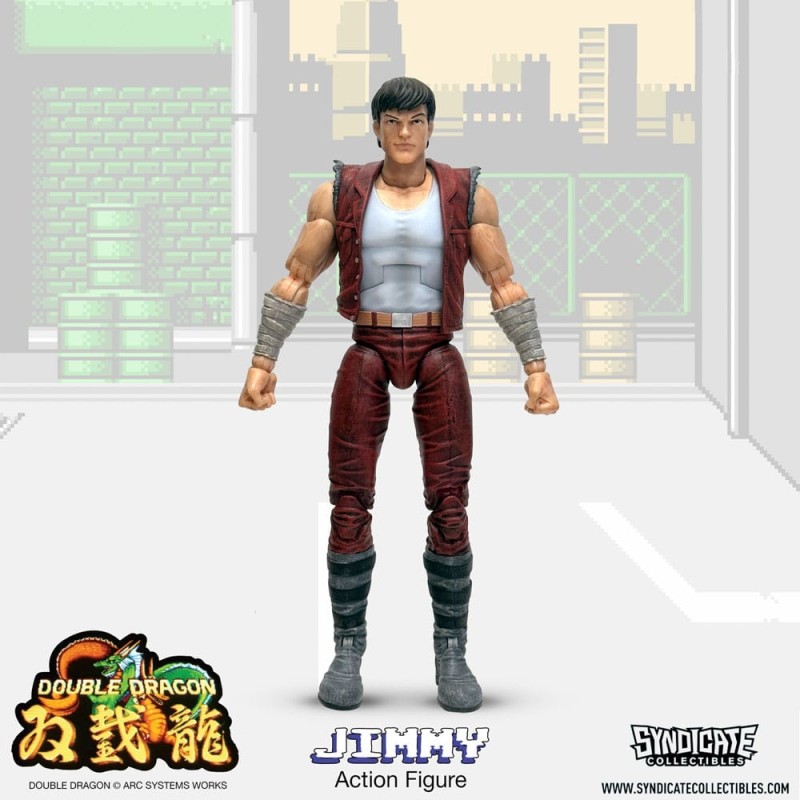 Double Dragon - Figurine Deluxe 1/12 Jimmy 18 cm Double Dragon - Figurine Deluxe 1/12 Jimmy 18 cm