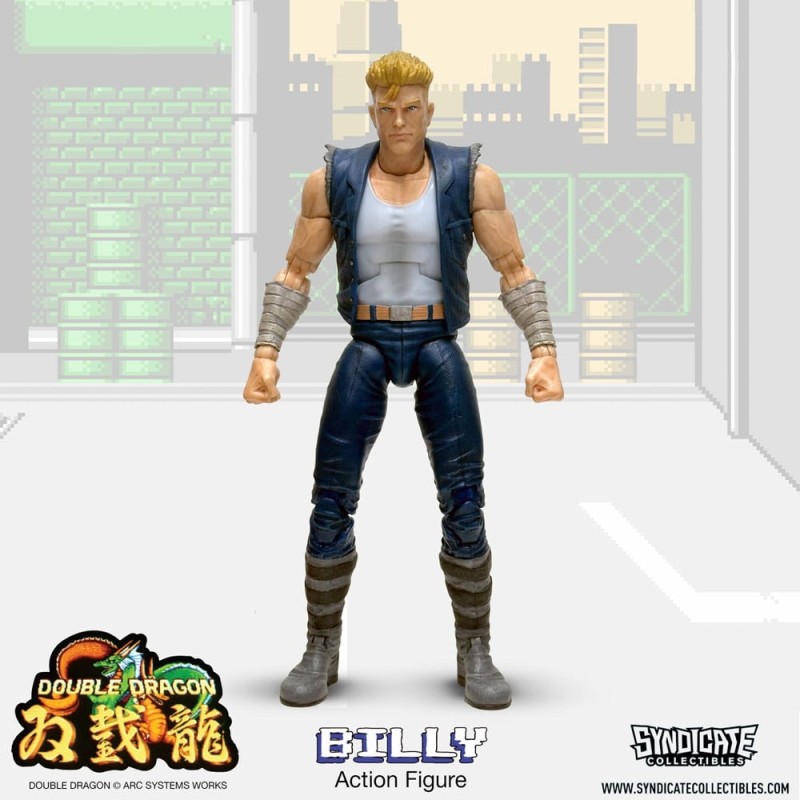 Double Dragon - Figurine Deluxe 1/12 Billy 18 cm Double Dragon - Figurine Deluxe 1/12 Billy 18 cm