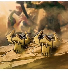 Warhammer - 40,000  boutons de manchette Orks