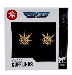 Warhammer - 40,000  boutons de manchette Chaos