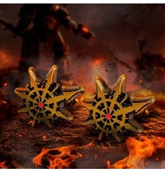 Warhammer 40k - Boutons de manchette Chaos