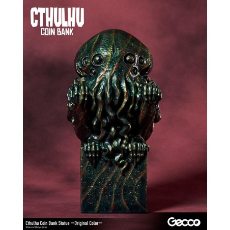 Cthulhu - H.P. Lovecraft  Mythos tirelire  (Original Color) 24 cm