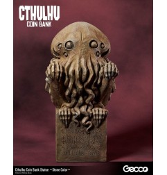 Cthulhu - H.P. Lovecraft  Mythos tirelire  (Stone Color) 24 cm