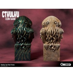 Cthulhu - H.P. Lovecraft  Mythos tirelire  (Stone Color) 24 cm