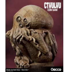 Cthulhu - H.P. Lovecraft  Mythos tirelire  (Stone Color) 24 cm