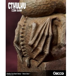 Cthulhu - H.P. Lovecraft  Mythos tirelire  (Stone Color) 24 cm