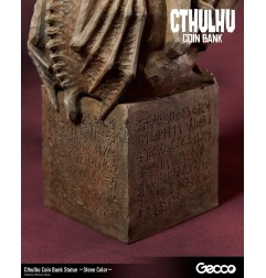 Cthulhu - H.P. Lovecraft  Mythos tirelire  (Stone Color) 24 cm