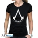 ASSASSIN'S CREED - Tshirt Logo femme MC black - basic