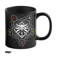 The Witcher III: Wild Hunt - Mug effet thermique Witcher Signs 480 ml