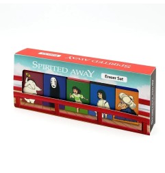 Le Voyage de Chihiro - Pack 4 gommes Set (5)