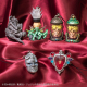 JoJo's Bizarre Adventure - Set de 6 figurines Super Strap Collection Blind Box