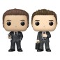 Suits : Avocats sur mesure - Suits pack 2 POP! Vinyl figurines Harvey&Michael 9 cm