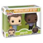 Psych : Enquêteur malgré lui - Pack 2 POP! Vinyl figurines Shawn&Gus 9 cm