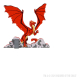 Dungeons & Dragons Icons of the Realms - Miniatures prépeintes Gamelings: Red Dragon