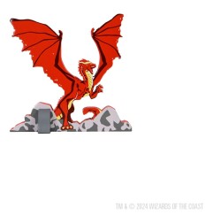 Dungeons & Dragons Icons of the Realms - Miniatures prépeintes Gamelings: Red Dragon
