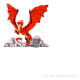 Dungeons & Dragons Icons of the Realms - Miniatures prépeintes Gamelings: Red Dragon