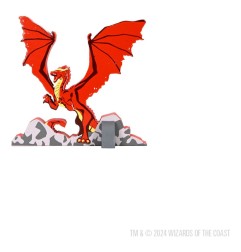 Dungeons & Dragons Icons of the Realms - Miniatures prépeintes Gamelings: Red Dragon