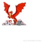 Dungeons & Dragons Icons of the Realms - Miniatures prépeintes Gamelings: Red Dragon