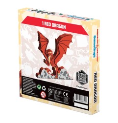 Dungeons & Dragons Icons of the Realms - Miniatures prépeintes Gamelings: Red Dragon