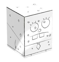 Bob l'éponge - Squaroes Squaroe SpongeBob SquarePants SB014 - DoodleBob