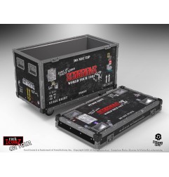 Scorpions - Statuette Rock Ikonz On Tour World Tour 1984 caisse de tournée + décor de scène