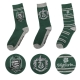 Harry Potter - Pack 3 paires de chaussettes Slytherin