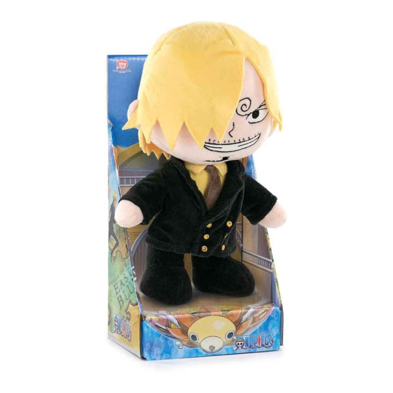One Piece - Peluche Sanji (présentoir en carton) 28 cm