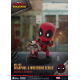 MarvDeadpool 3 - Set 6 figurines Mini Egg Attack Series Deadpool & Wolverine 8 cm