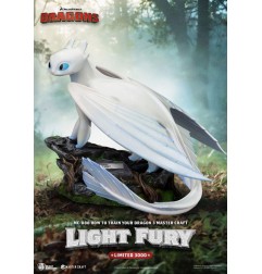 Dragons 3 - Statuette Master Craft Light Fury 29 cm