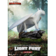 Dragons 3 - Statuette Master Craft Light Fury 29 cm