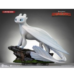 Dragons 3 - Statuette Master Craft Light Fury 29 cm
