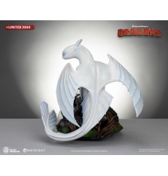 Dragons 3 - Statuette Master Craft Light Fury 29 cm