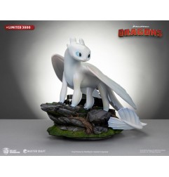 Dragons 3 - Statuette Master Craft Light Fury 29 cm