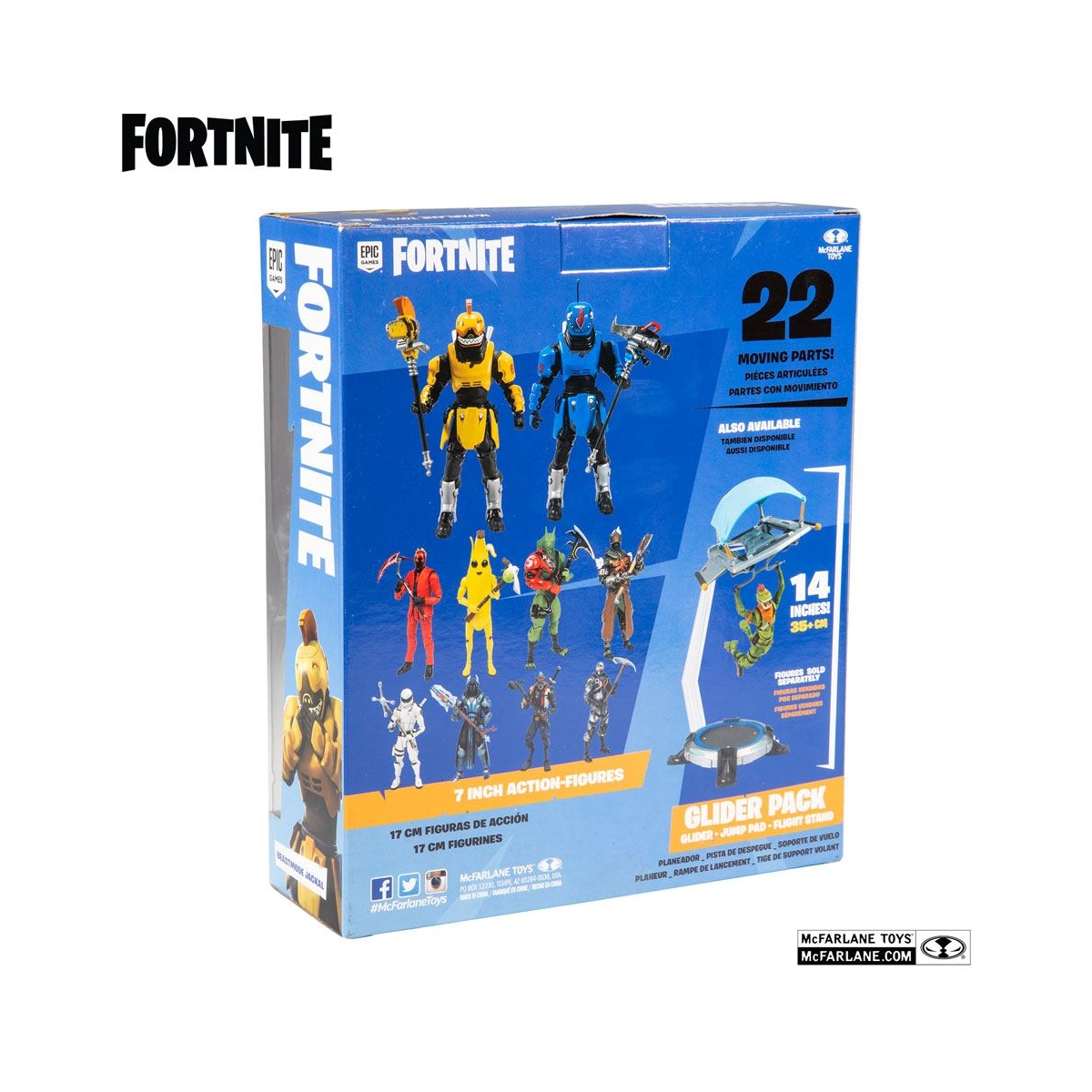 Fortnite - McFarlane Toys - Carbide - Figurine articulée 17cm