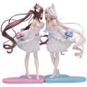 Nekopara - Statuette 1/7 Nekopara Chocola & Vanilla Dream of Eden Ver. 23 cm
