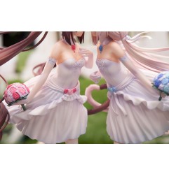 Nekopara - Statuette 1/7 Nekopara Chocola & Vanilla Dream of Eden Ver. 23 cm