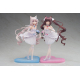 Nekopara - Statuette 1/7 Nekopara Chocola & Vanilla Dream of Eden Ver. 23 cm