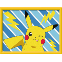Pokémon - Set de peinture Pokémon par numéros CreArt Pikachu 18 x 24 cm