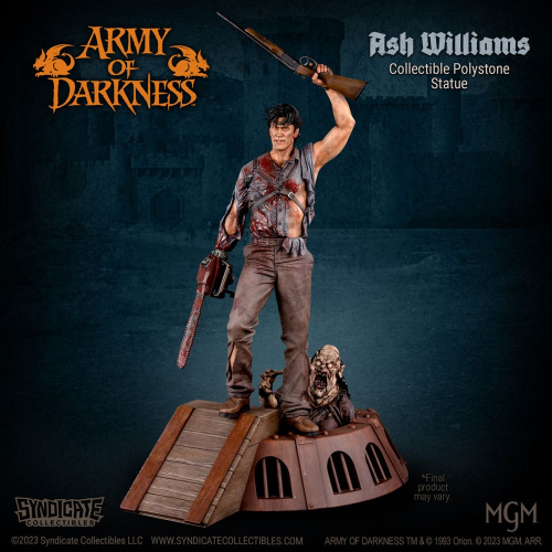 Evil Dead 3 : L'Armée des ténèbres - Statuette 1/10 Ash Williams 28 cm