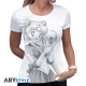 SAILOR MOON - T-Shirt Bunny& Bâton de Lune femme MC white