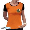 DRAGON BALL - T-Shirt Kame Symbol femme MC orange - premium