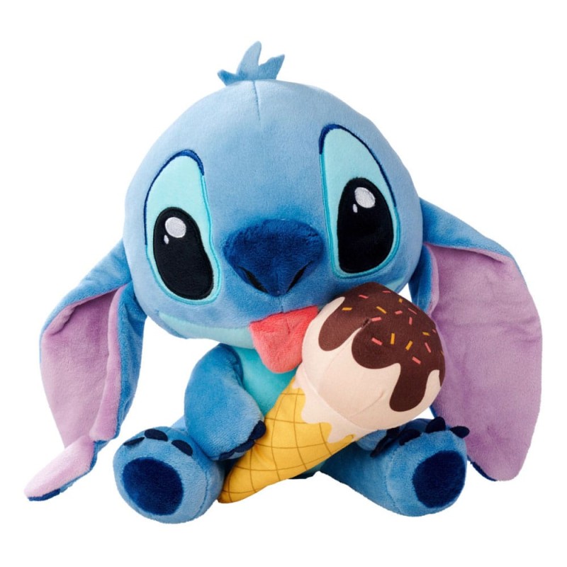Disney - Lilo & Stitch peluche Stitch with Icecream 25 cm