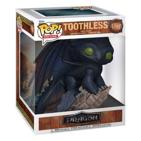 Dragon - Figurine POP! Deluxe Toothless 16 cm