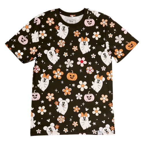 Disney - Tee T-Shirt Unisexe Mickey & ses amis Halloween By Loungefly